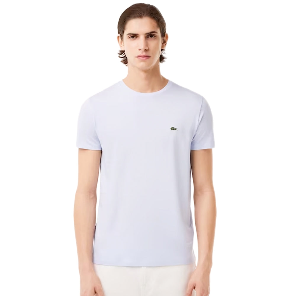 T-Shirt Lacoste de couleur Bleu Pale