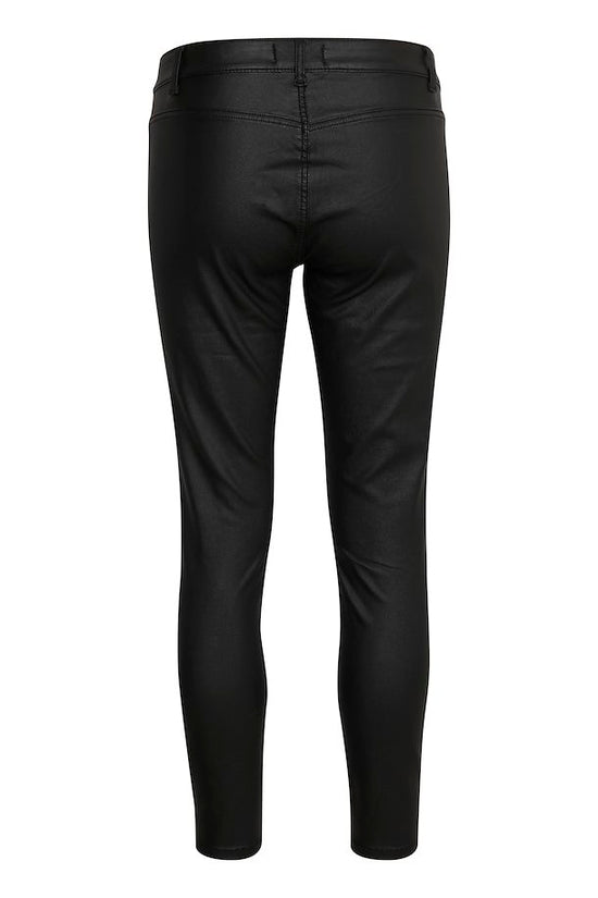 Pantalon 7/8 Katy Fit Cream de couleur Noir