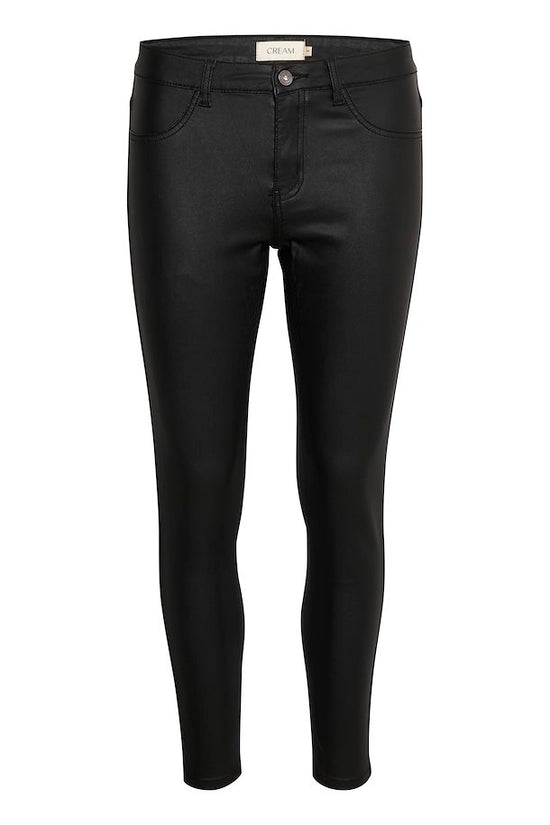 Pantalon 7/8 Katy Fit Cream de couleur Noir