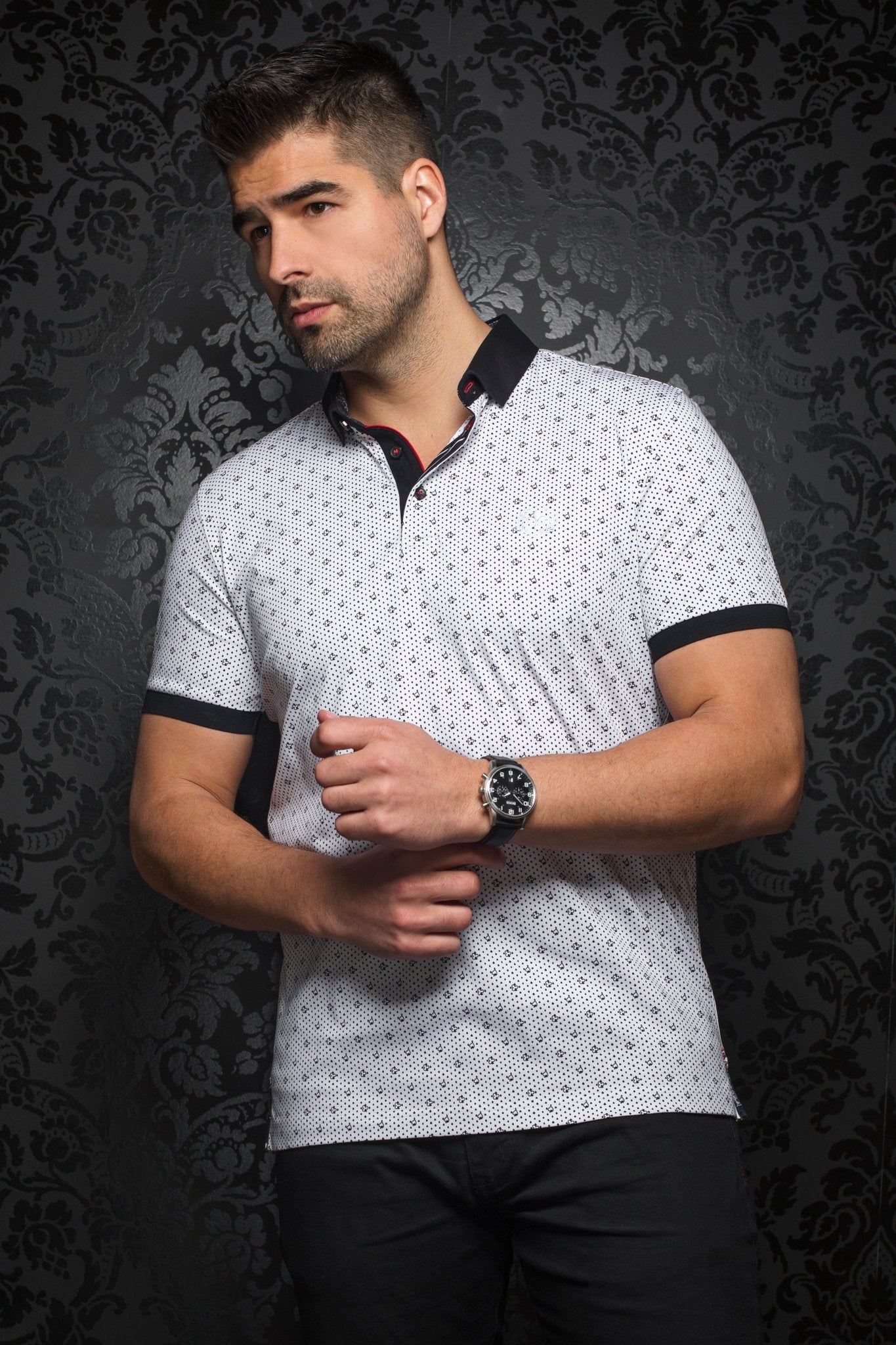 POLO | BLACK JACK, White Black - AU NOIR