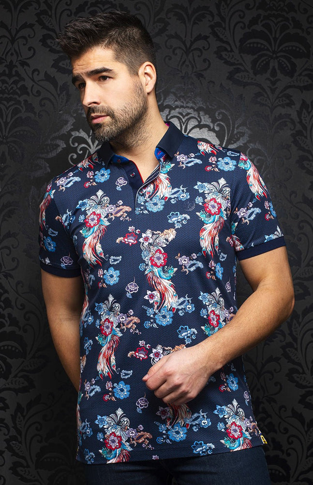 
                  
                    Polo | MACKAY, Navy / Multi - AU NOIR
                  
                