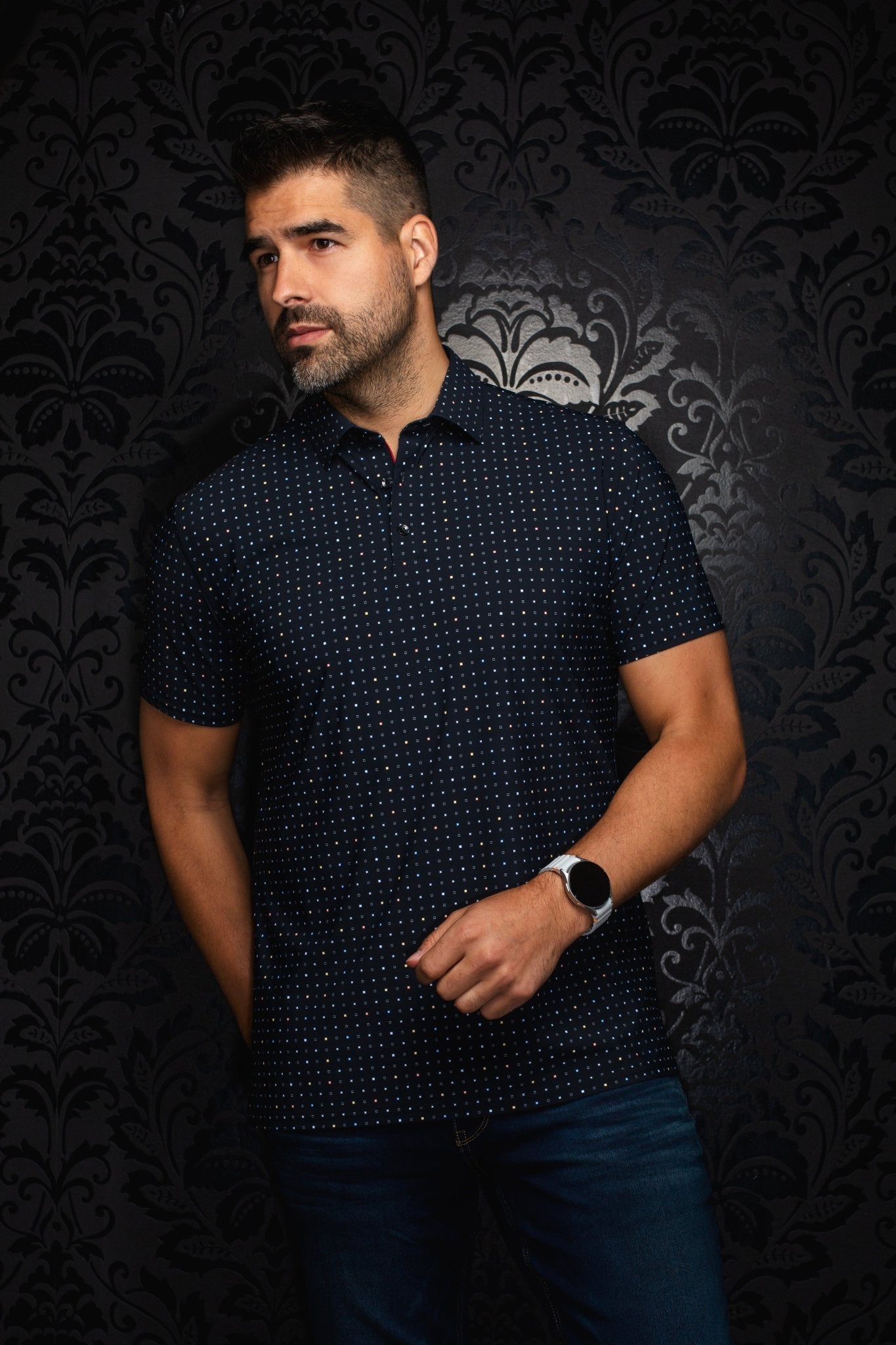 POLO NYLON | RAPHY SQRX, Black - AU NOIR