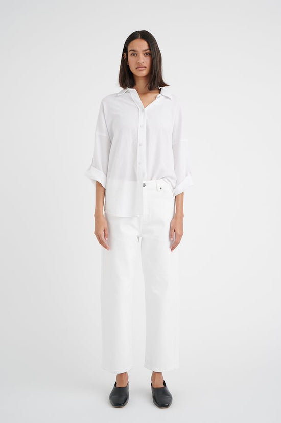 Blouse Inwear de couleur Blanc