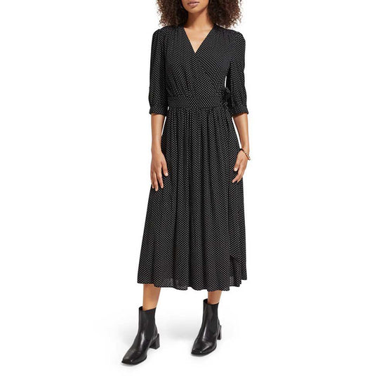 Robe Scotch&Soda de couleur Noir