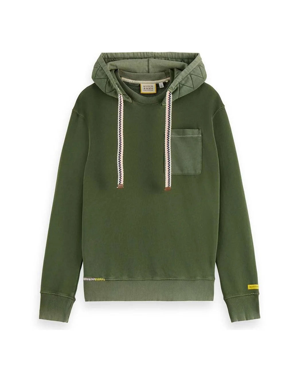 Boutique Option Scotch Soda Sweater Hood in Green color Scot 172980 4876 v2