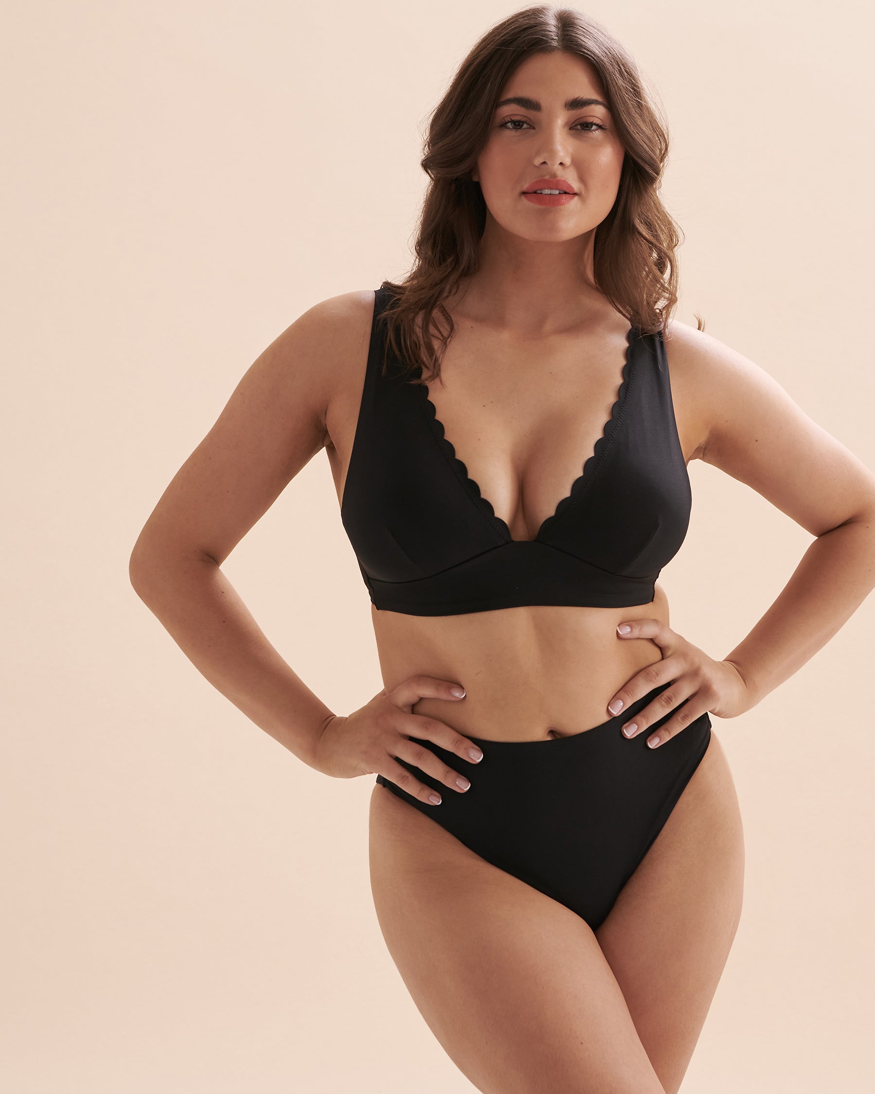 Bas De Bikini Femme Haute Pression - Coupe Classique Unie - Très Confortable, Idéal Pour Le Sport Et La Baignade - Taille Ajustée