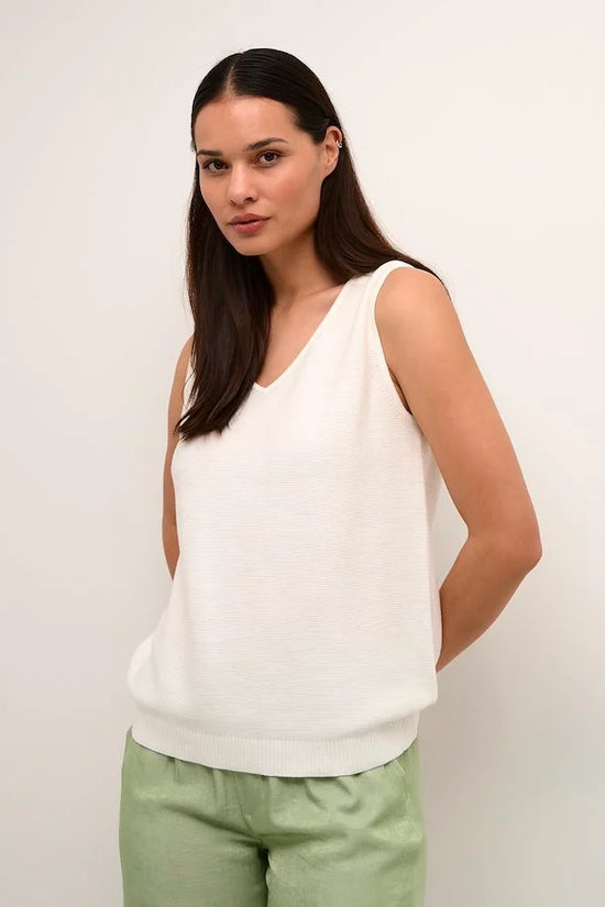 Camisole Cream de couleur Blanc Neige