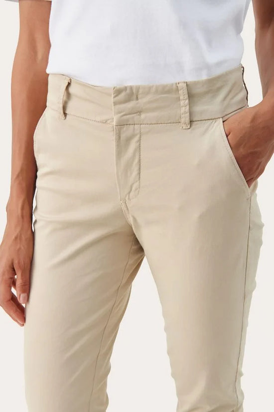 Pantalon Part Two de couleur Beige