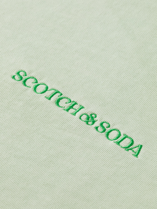 T-Shirt Scotch&Soda de couleur Vert
