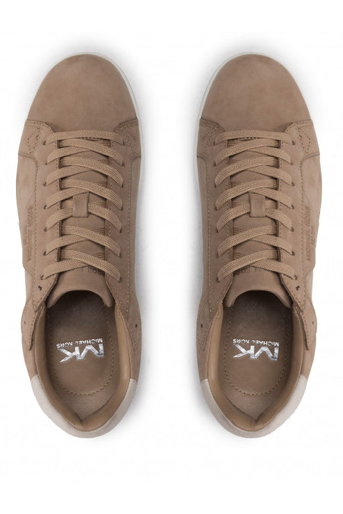 Soulier Keating Lace Up Michael Kors de couleur Chameau