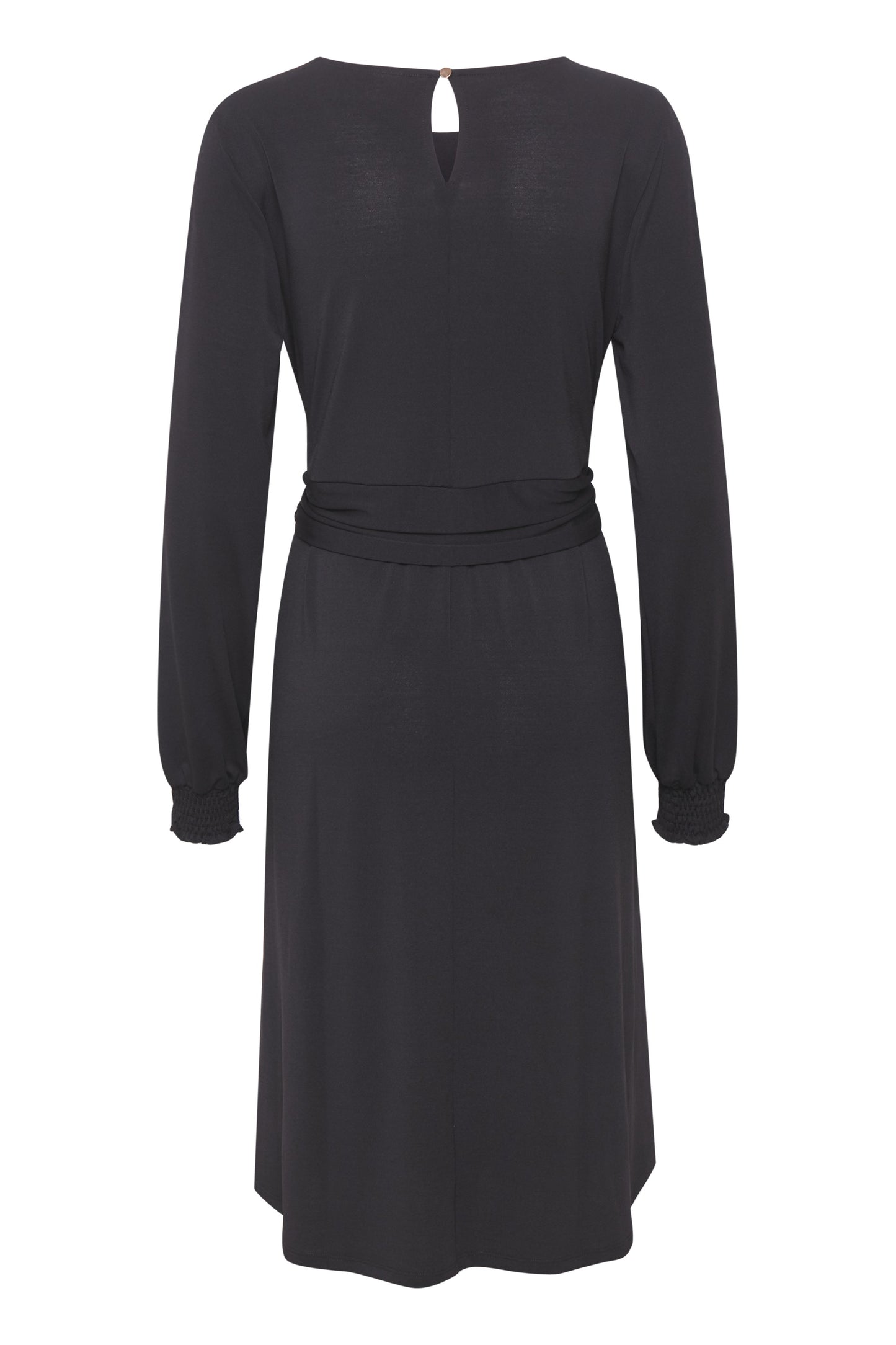 Robe Kaffe De Couleur Noir (Kaff-10504850) Femme