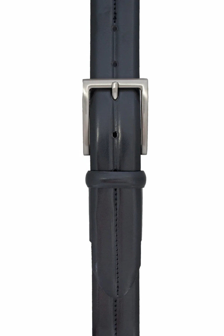 Extensible Custom Leather Belt in Black color