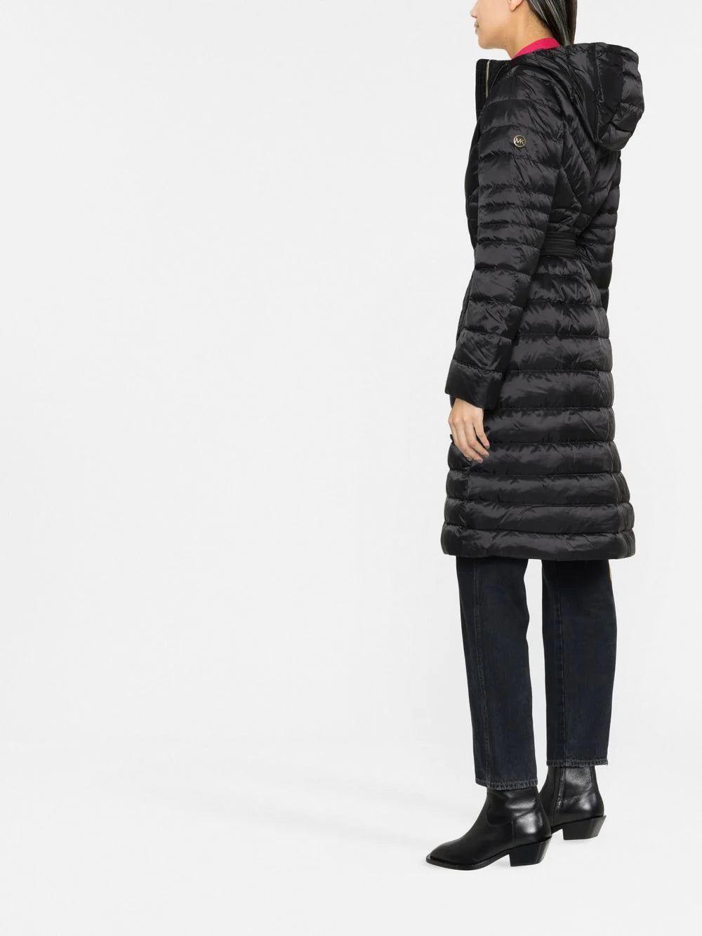 Manteau Long Michael Kors de couleur Noir