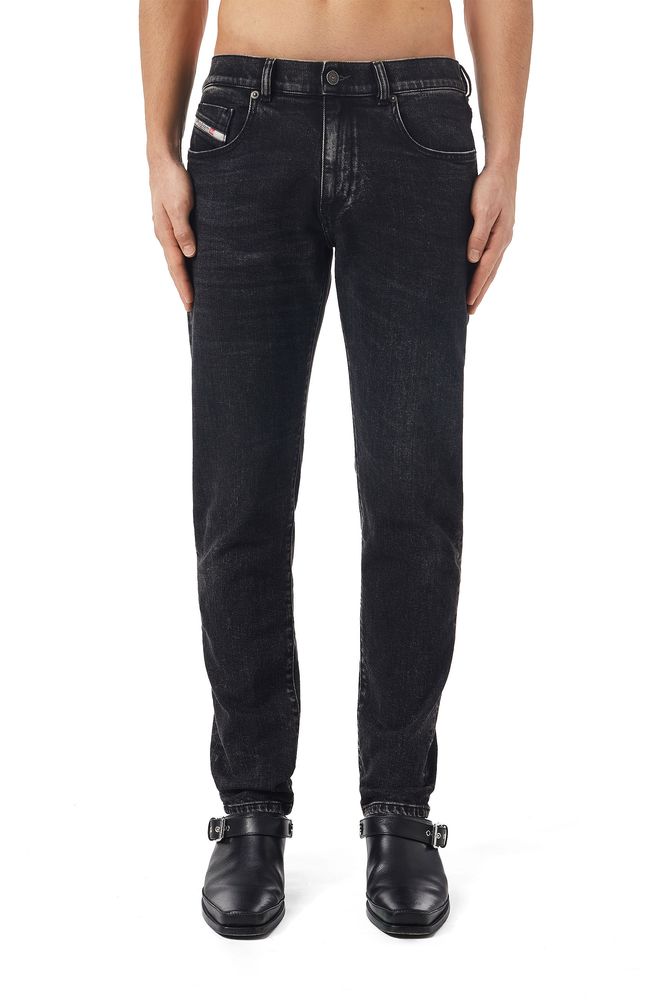 Jeans-D-Strukt Diesel De Couleur Charbon Homme