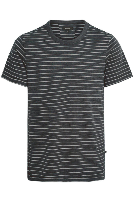 T-Shirt Ligné Matinique de couleur Marine
