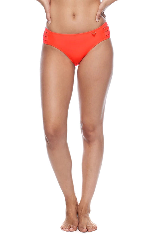 Bas Nuevo Contempo Body Glove De Couleur Corail Maillot