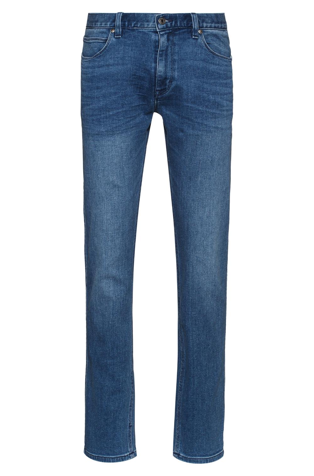 Jeans Hugo Boss De Couleur Bleu Homme