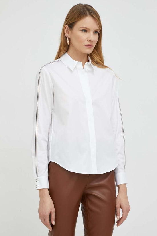 Blouse Hugo Boss de couleur Blanc