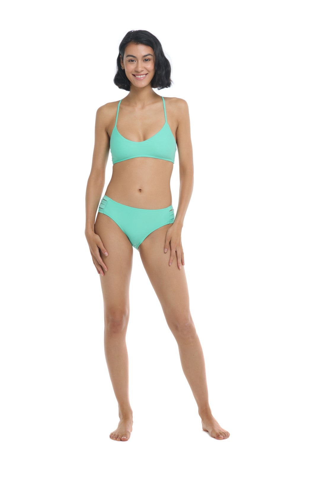 Nuevo Contempo Body Glove stockings in Turquoise color