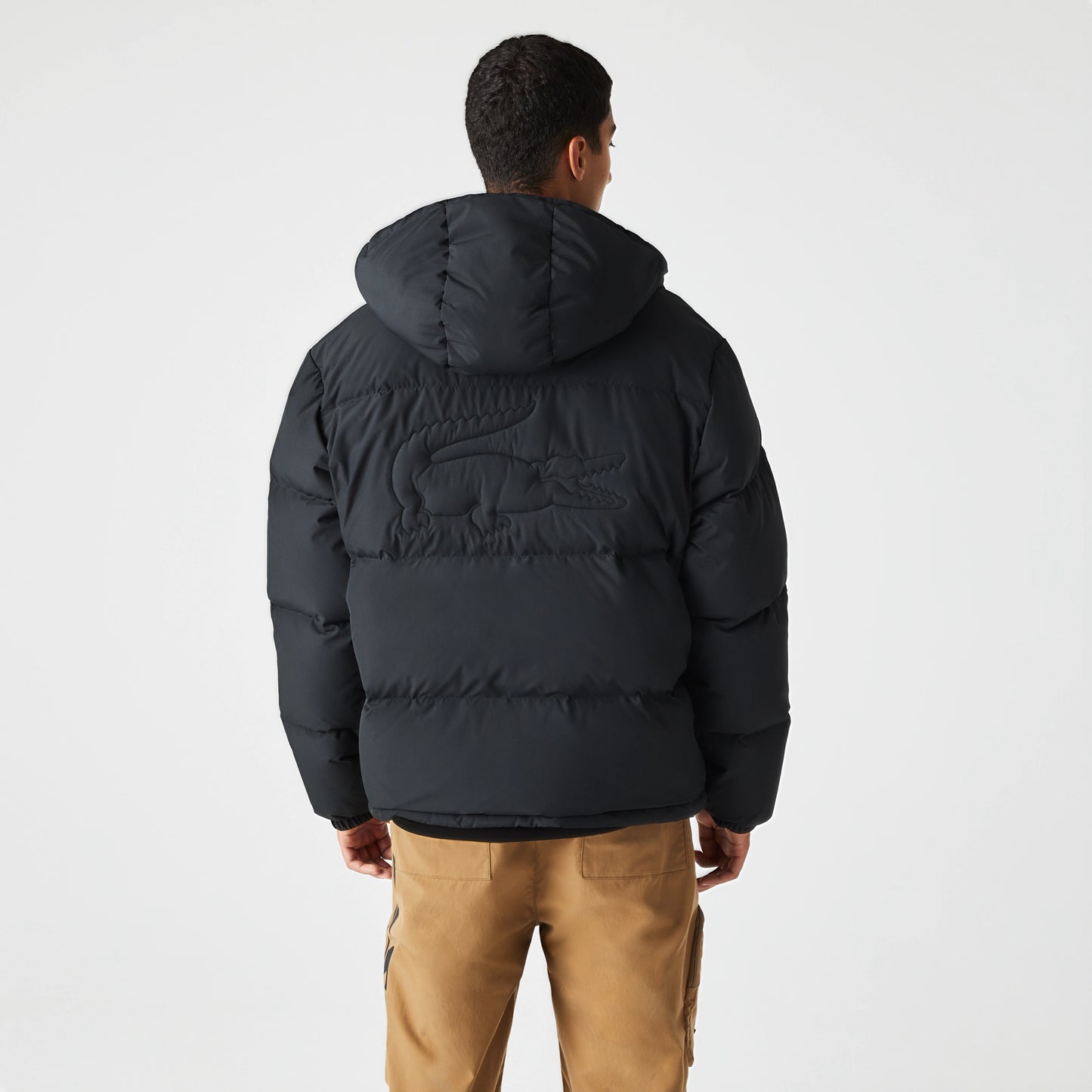 Black Lacoste Coat