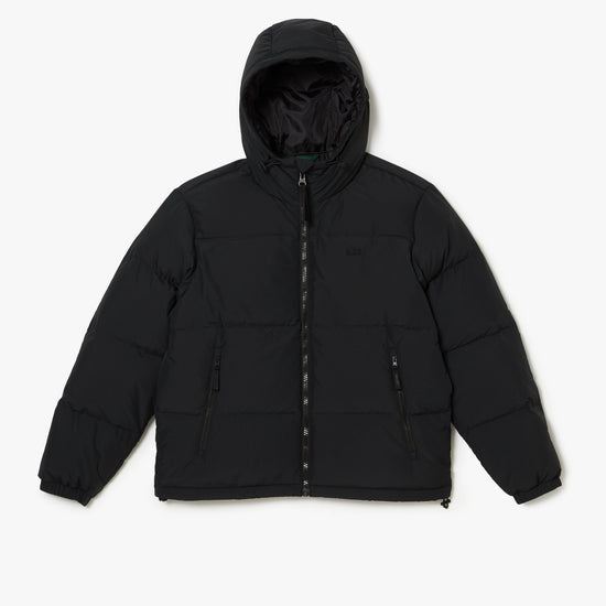 Manteau Lacoste de couleur Noir