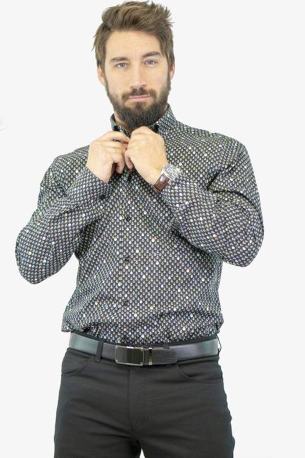 Chemise Hörst Noir (Hors-Hrsl192753) Homme