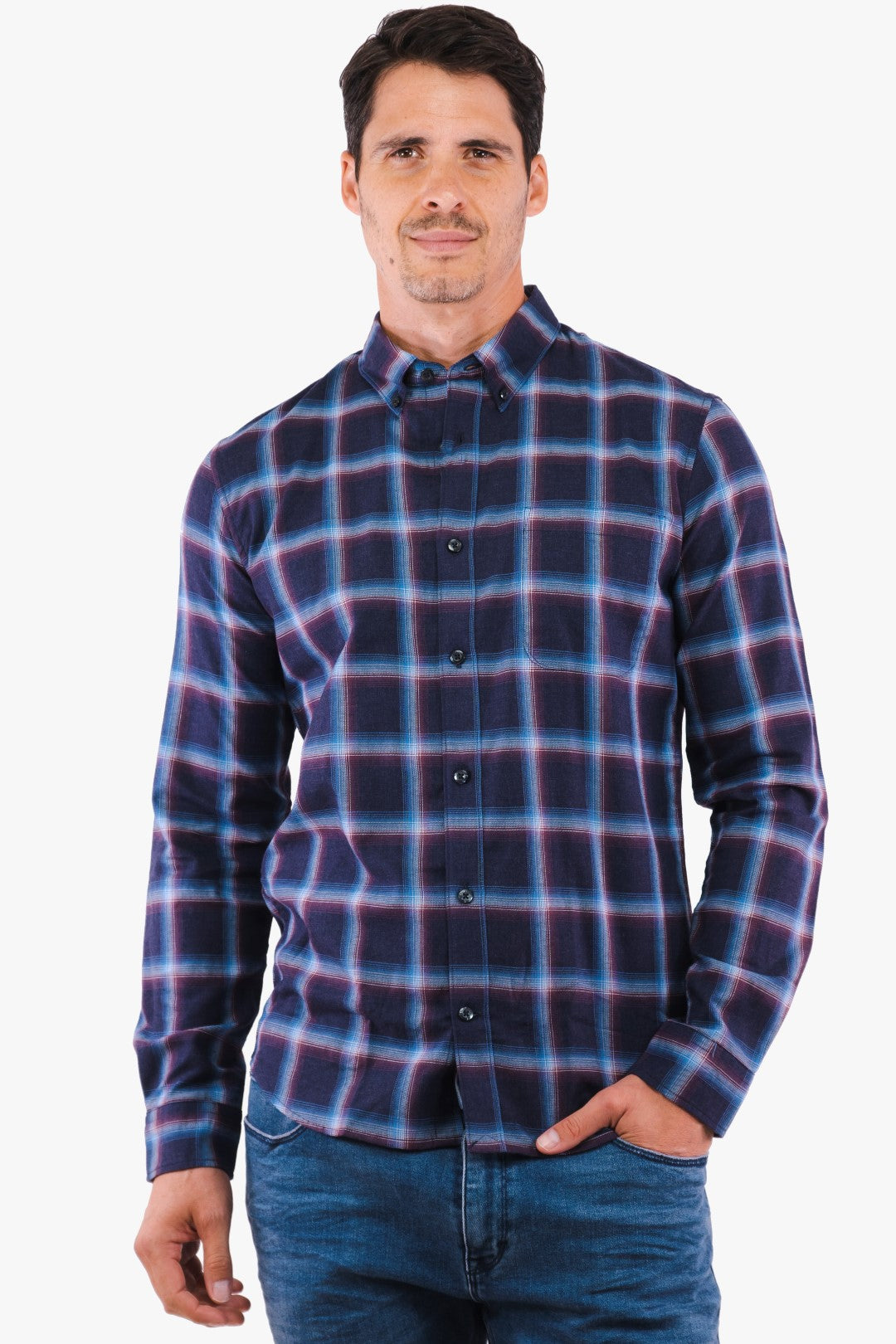 Chemise Matinique de couleur Marine