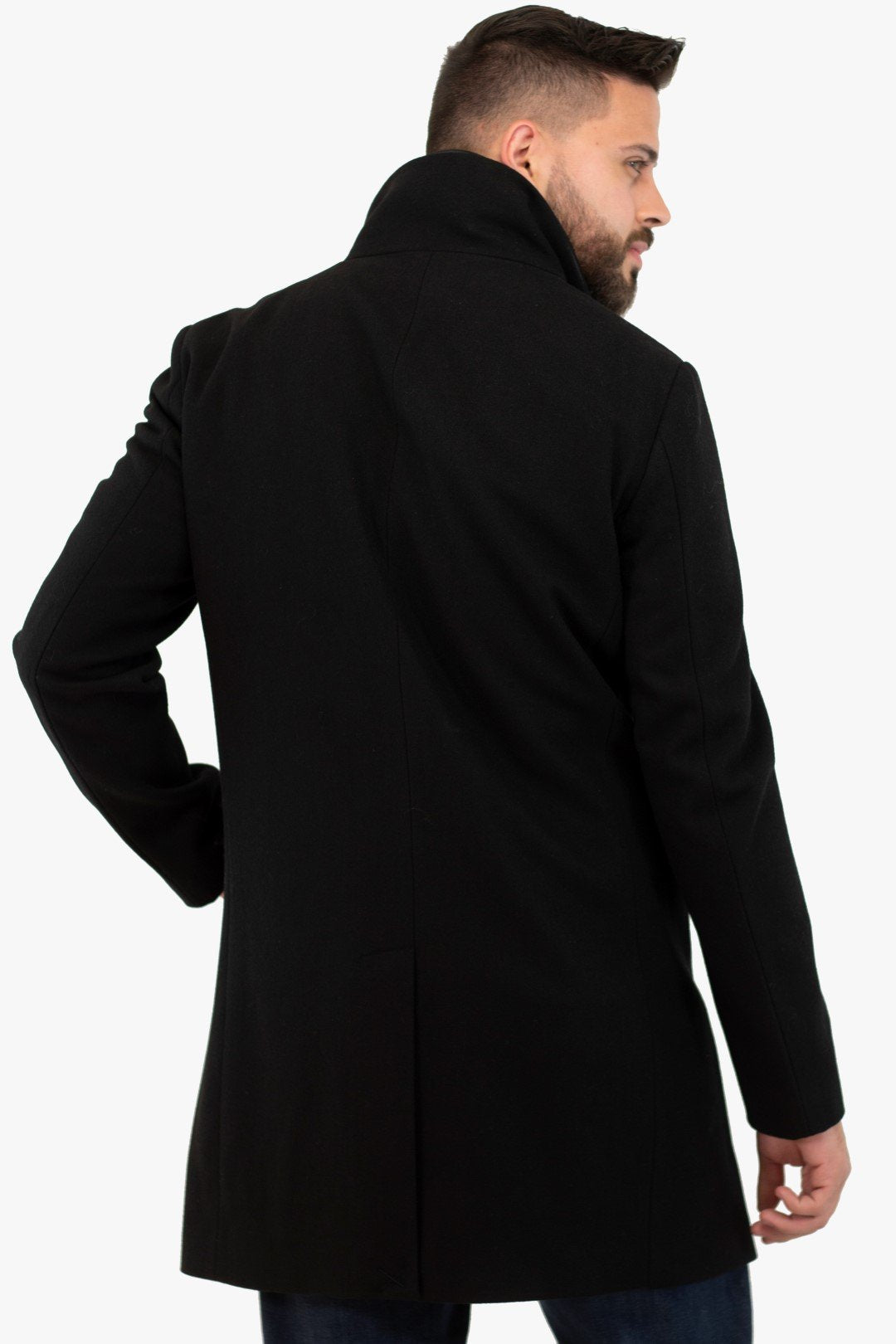 Manteau Matinique De Couleur Noir (Mati-30203845) Homme
