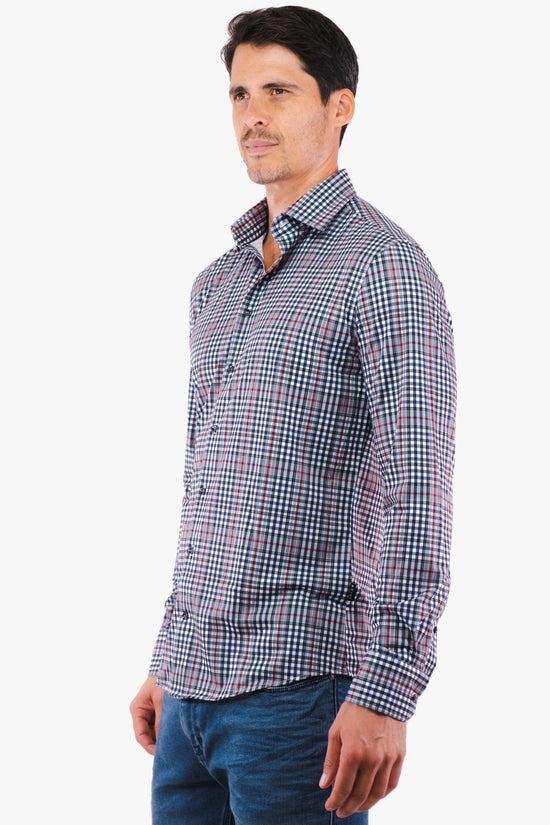 Chemise Hörst de couleur Marine