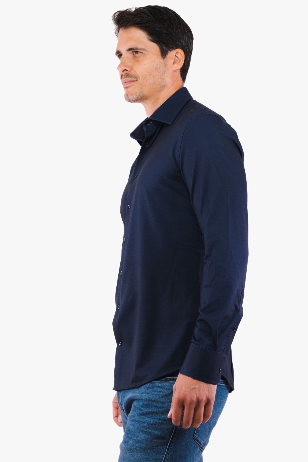 Chemise Hörst de couleur Marine