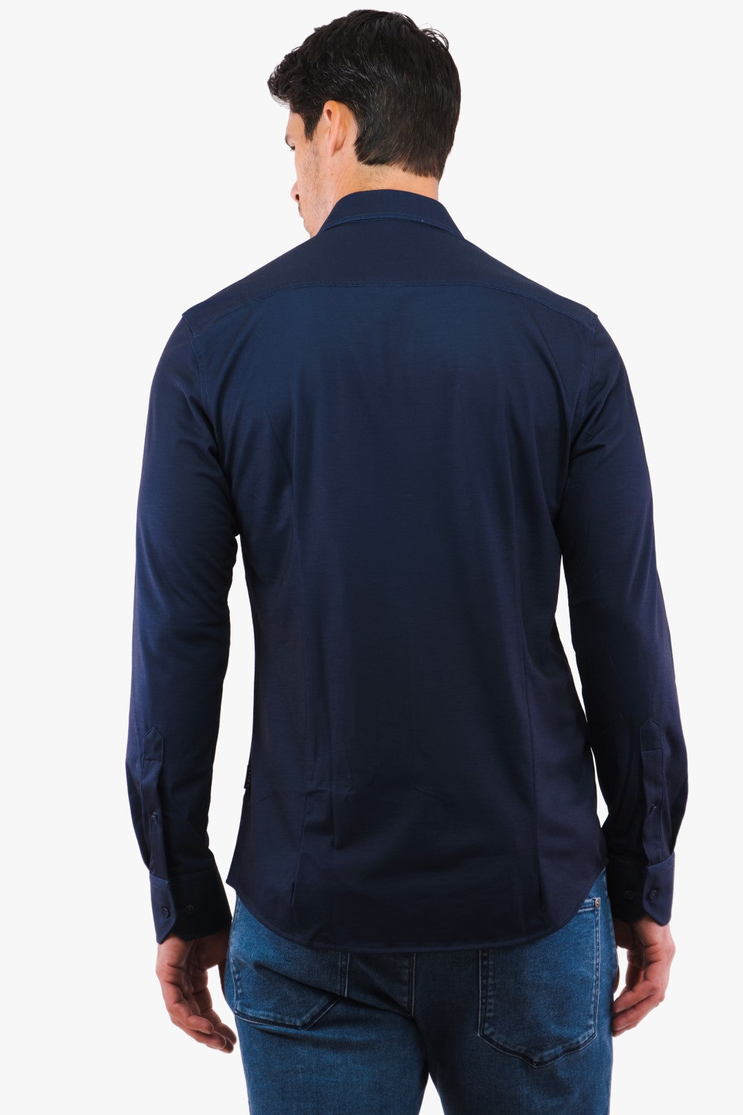 Chemise Hörst de couleur Marine