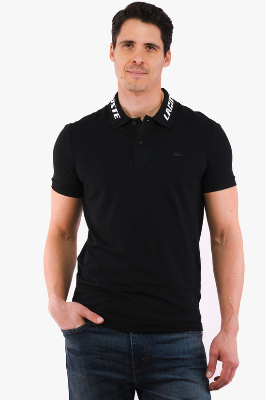 Polo Lacoste de couleur Noir