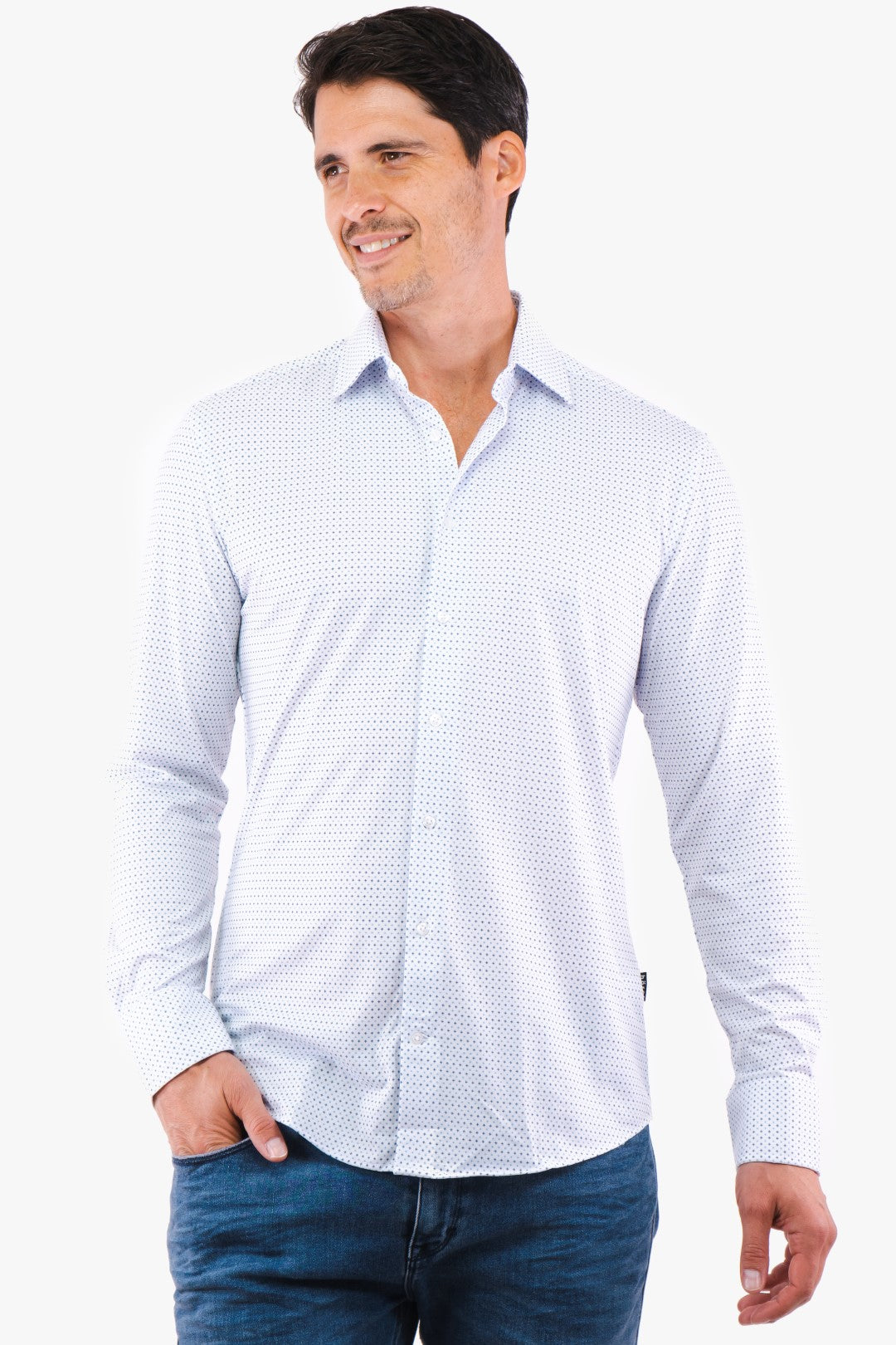 Chemise Hörst de couleur Blanc