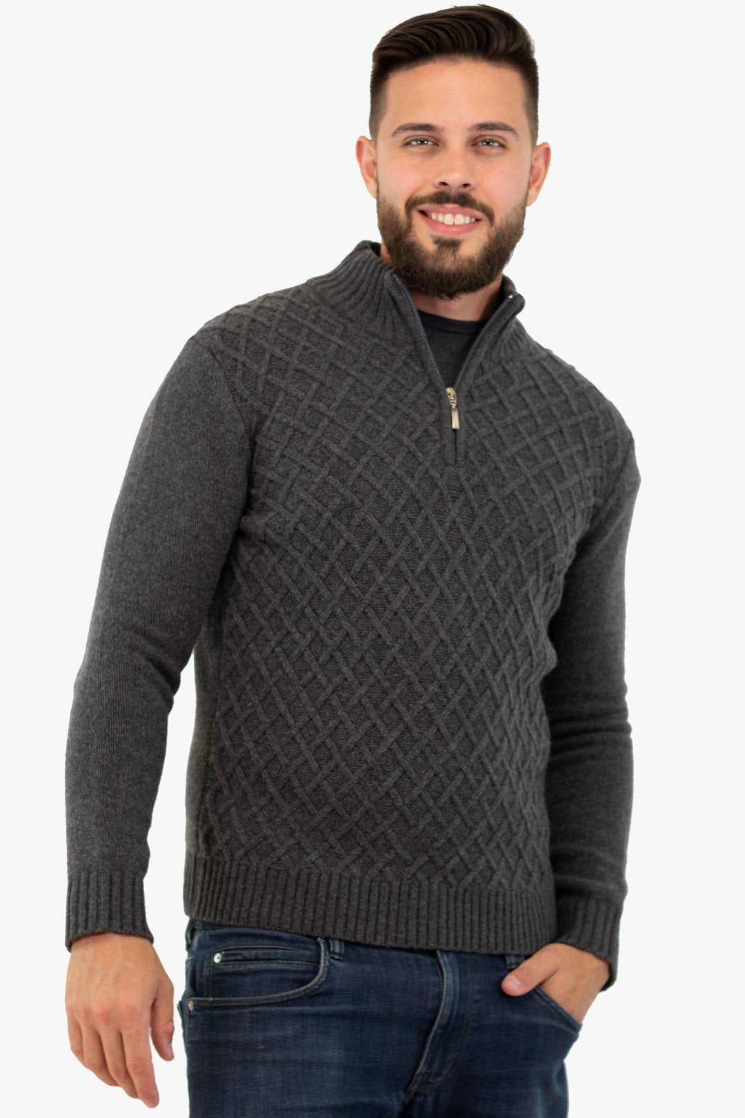 Chandail Hörst De Couleur Gris Fonce (Hors-Hrsw182323) Homme