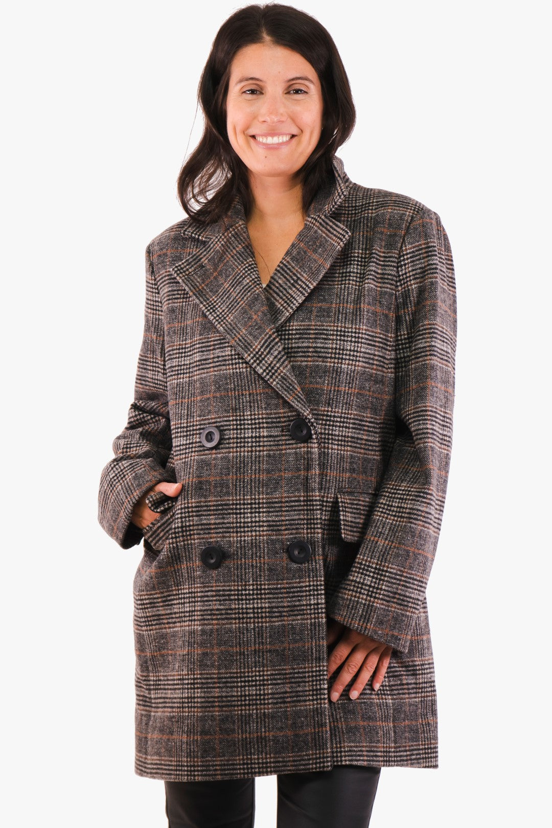 Manteau Inwear de couleur Brun Multi