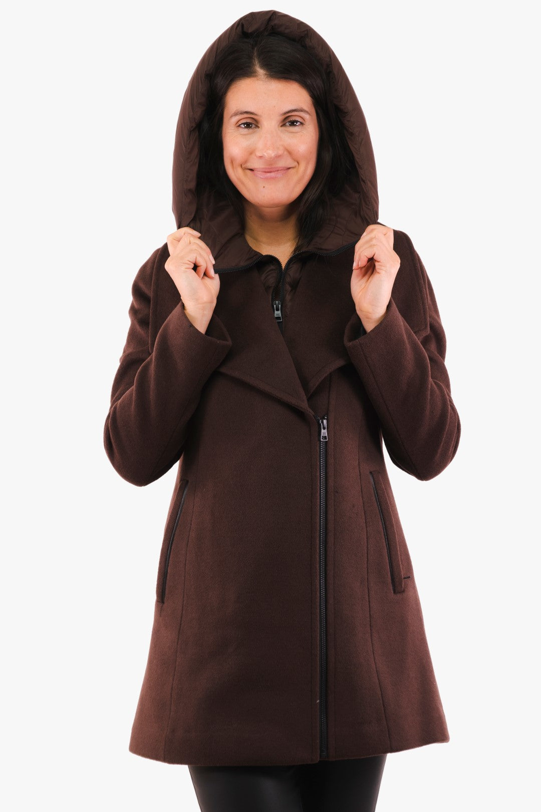 Manteau Soia & Kyo de couleur Brun