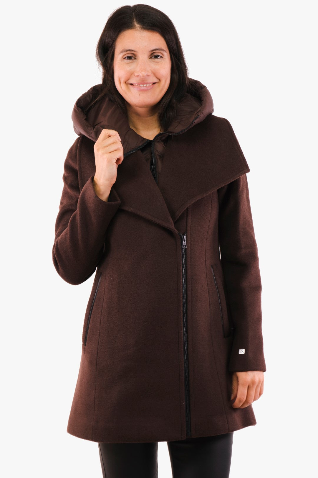 Manteau Soia & Kyo de couleur Brun