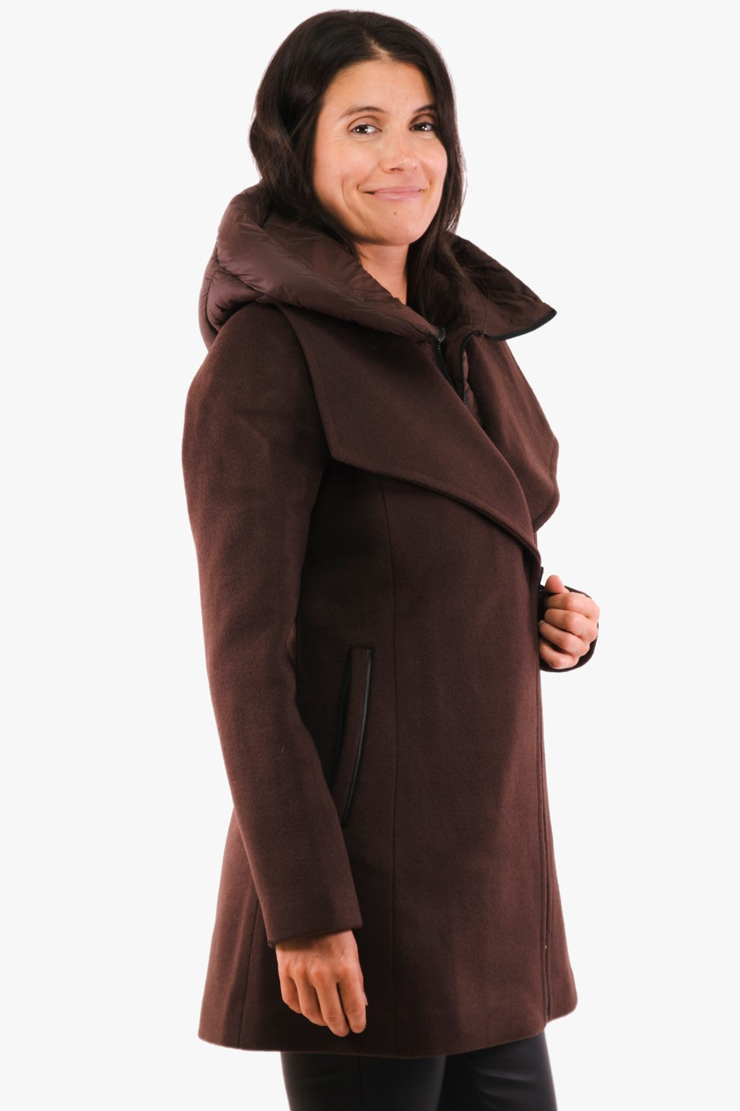 Manteau Soia & Kyo de couleur Brun