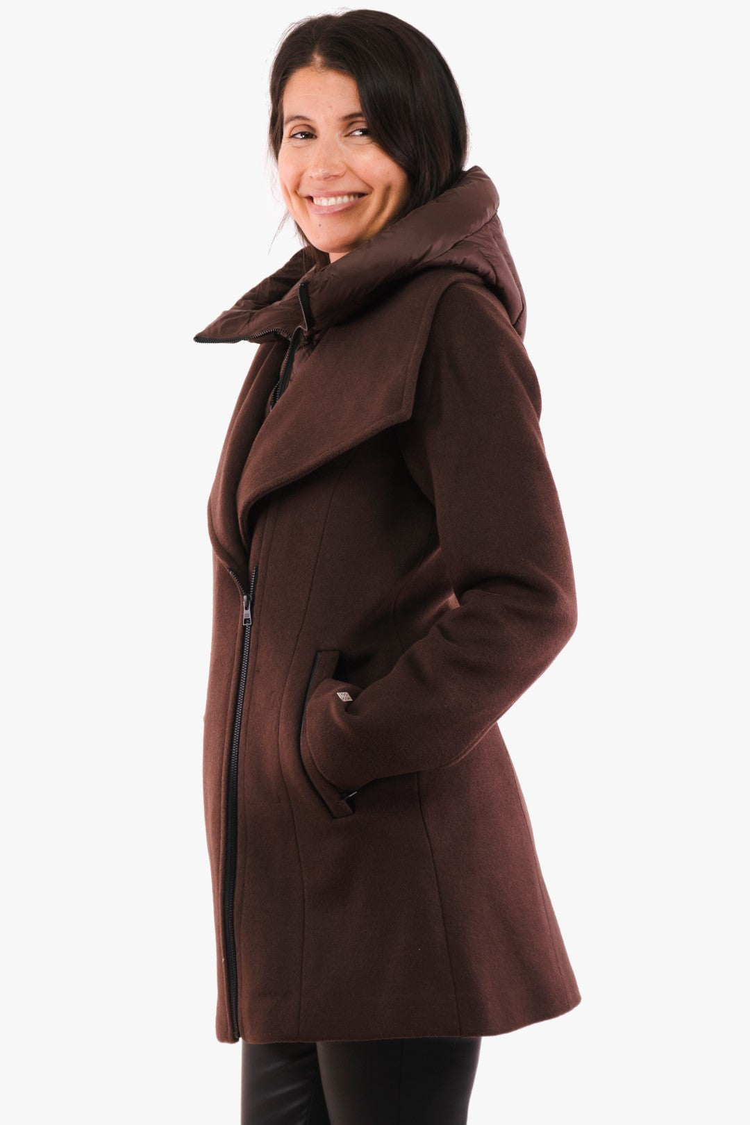 Manteau Soia & Kyo de couleur Brun