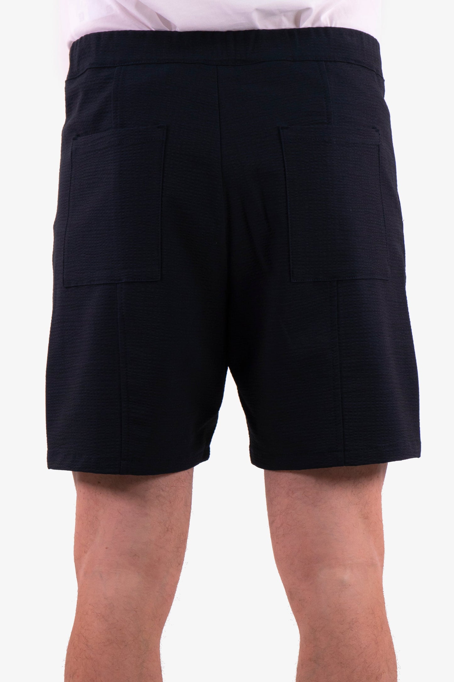 Short Matinique De Couleur Marine F. Homme