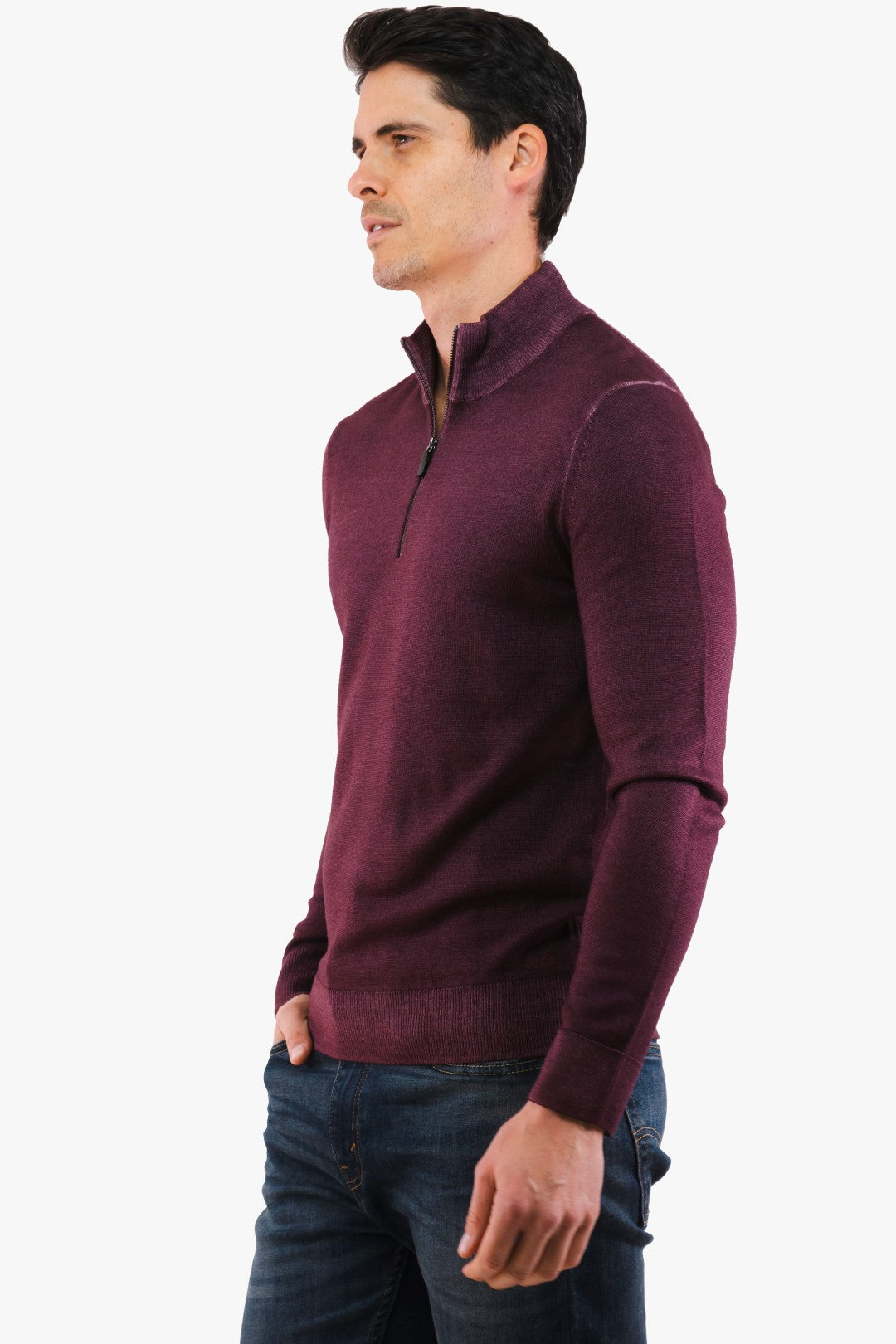 Michael Kors sweater in Merlot color