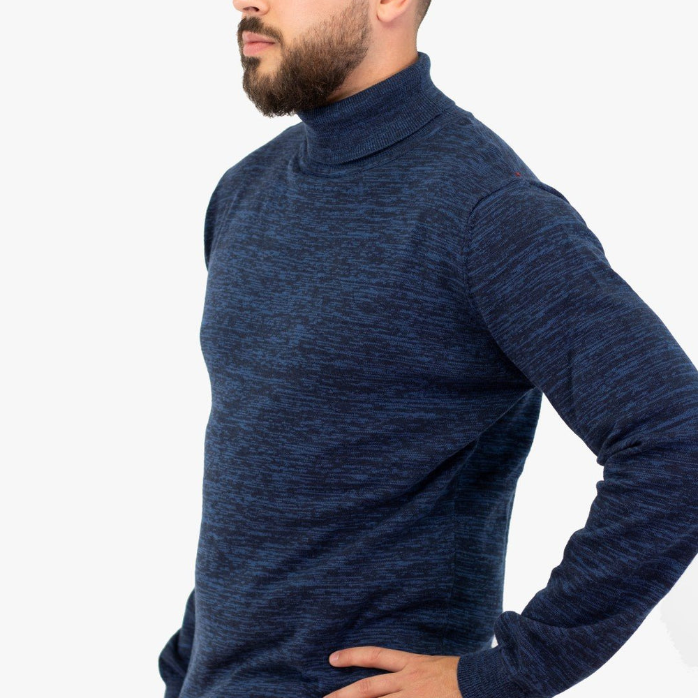 Chandail Col Roulé Soul Of London Marine (Soul-Sosw192311) Homme