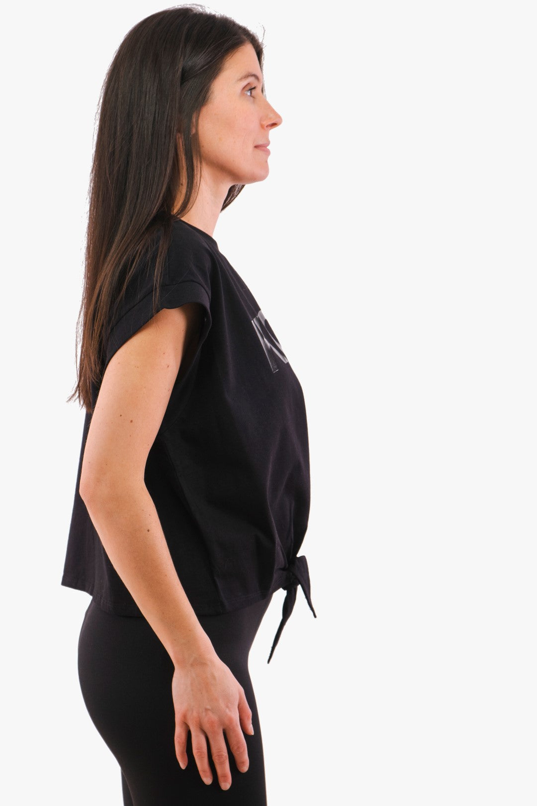 Haut A Noeud Michael Kors De Couleur Noir Femme