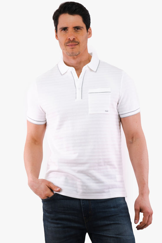 Polo Michael Kors de couleur Blanc