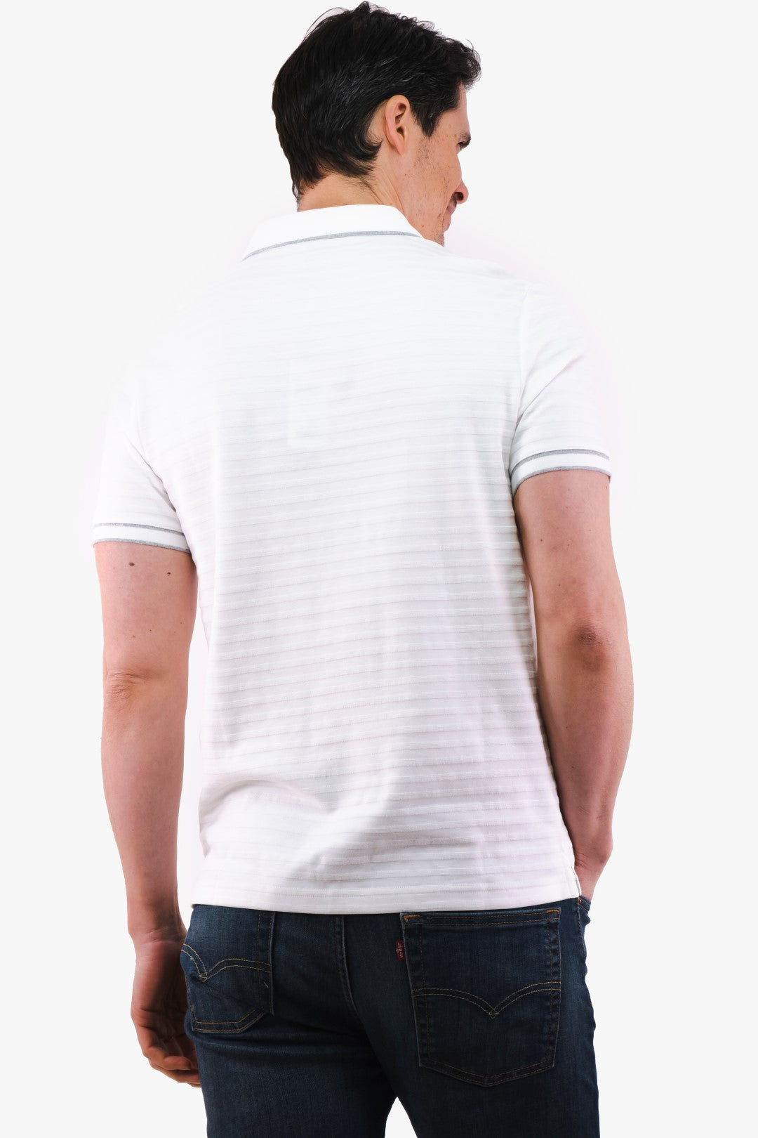 Polo Michael Kors de couleur Blanc