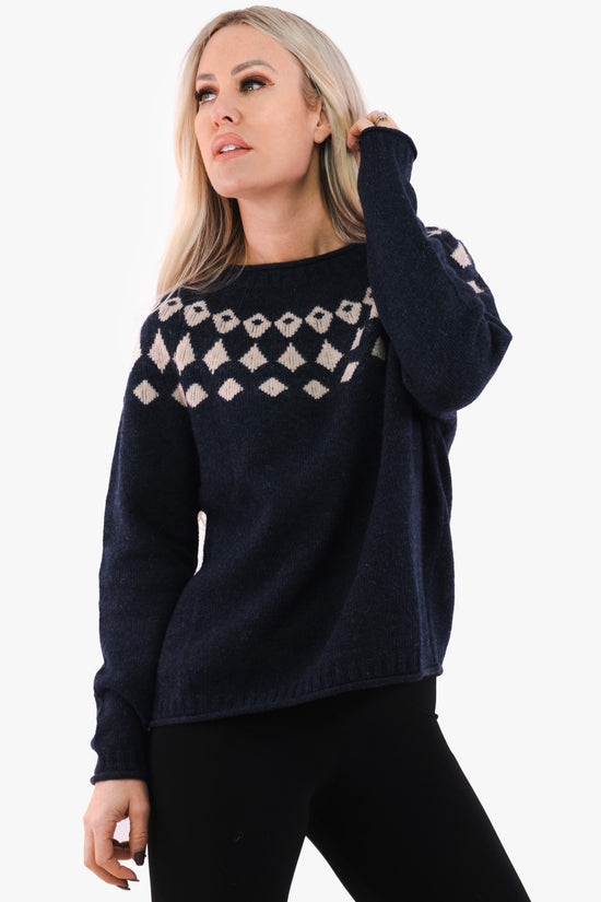 Navy Culture Sweater