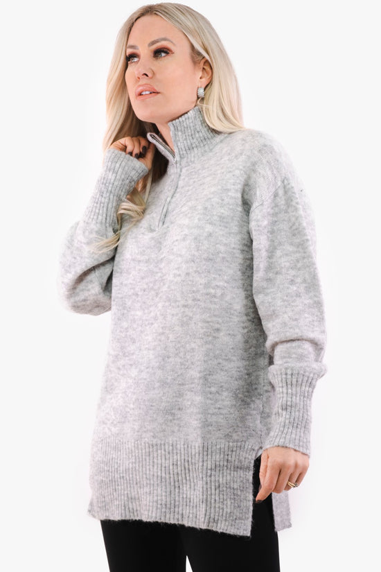 Gray Culture Sweater