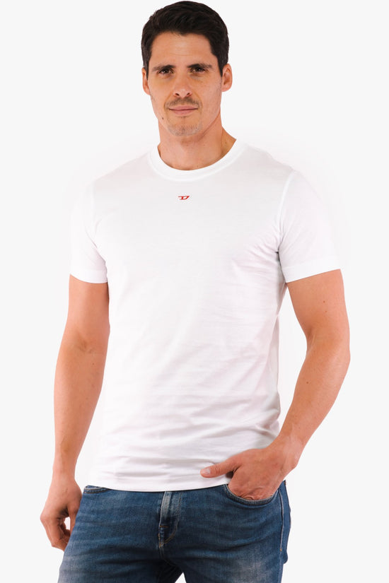 T-Shirt Diesel de couleur Blanc
