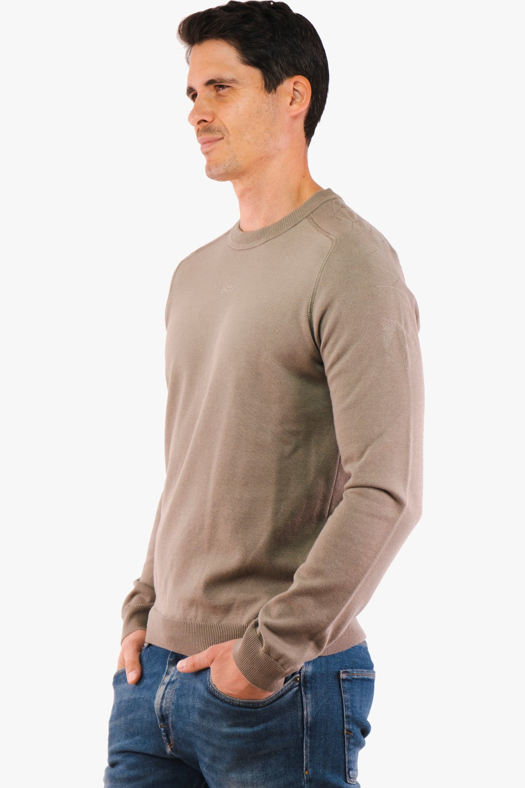 Hugo Boss sweater in Taupe color