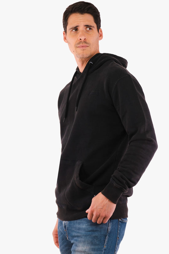 Pullin Hooded Sweater in Black color